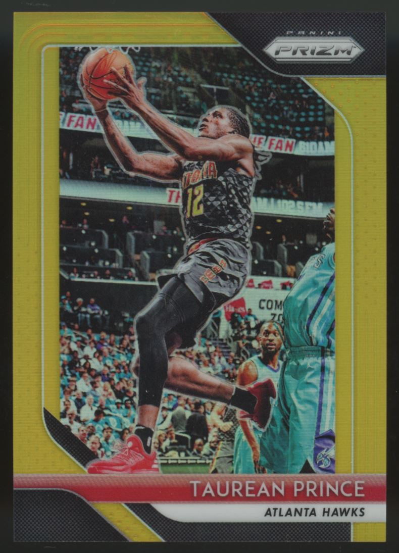 2018-19 Prizm Taurean Prince Gold Prizm /10 #38