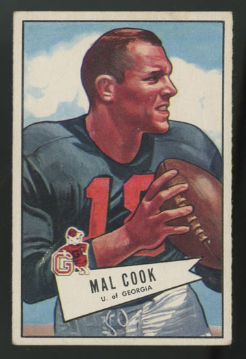 1952 Bowman Mal Cook RC Small #87 VG/EX