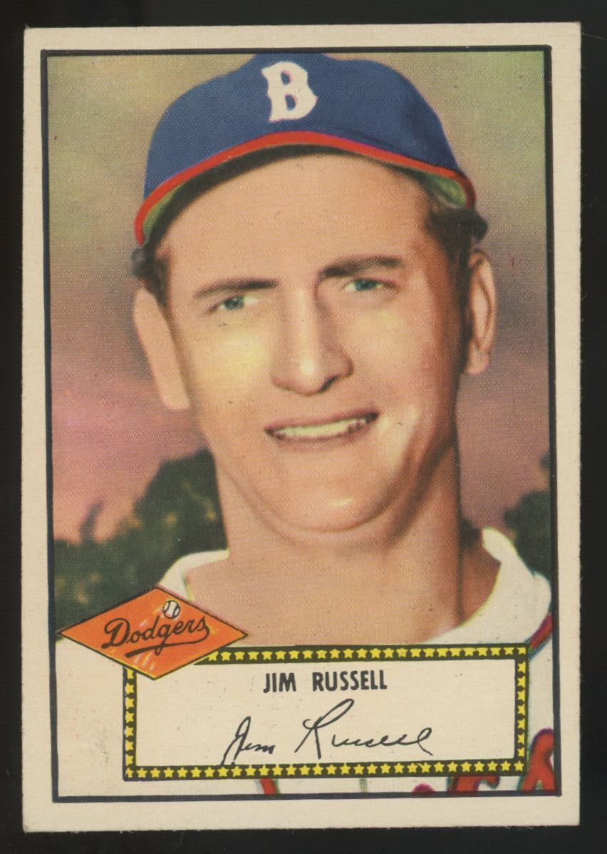 1952 Topps Jim Russell #51 VG