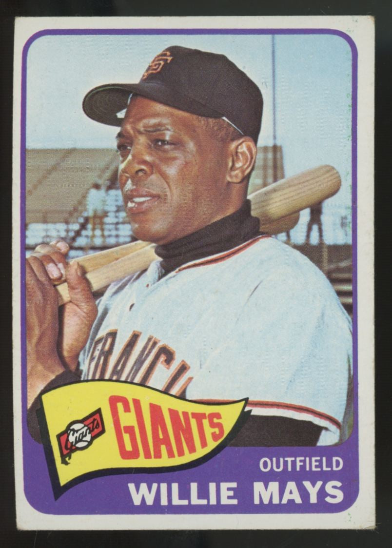 1965 Topps Willie Mays #250 VG (Wrinkles)