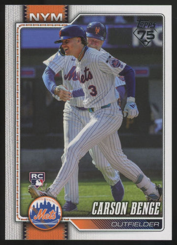 2026 Topps Series Two Carson Benge RC SP #699