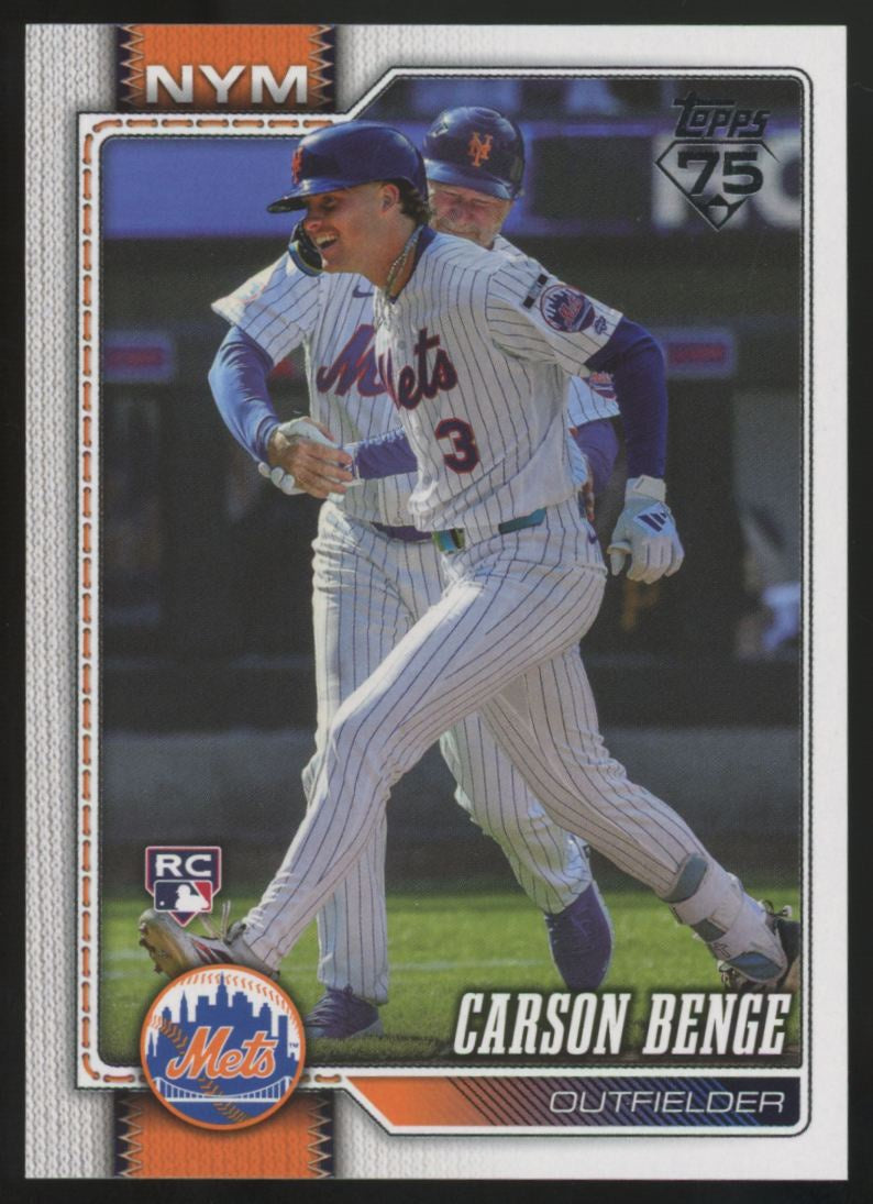 2026 Topps Series Two Carson Benge RC SP #699