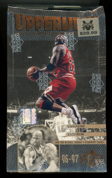 1996/97 Upper Deck Series 2 Basketball Box Factory Sealed 36 Packs