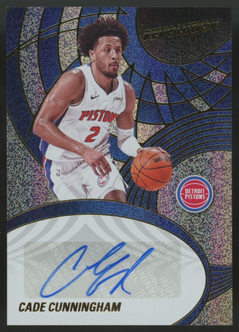 2024-25 Revolution Cade Cunningham Signatures Auto #AU-CAD