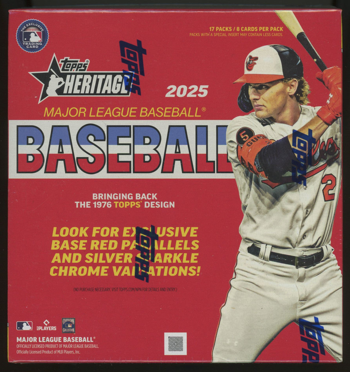 2025 Topps Heritage Baseball Mega Box