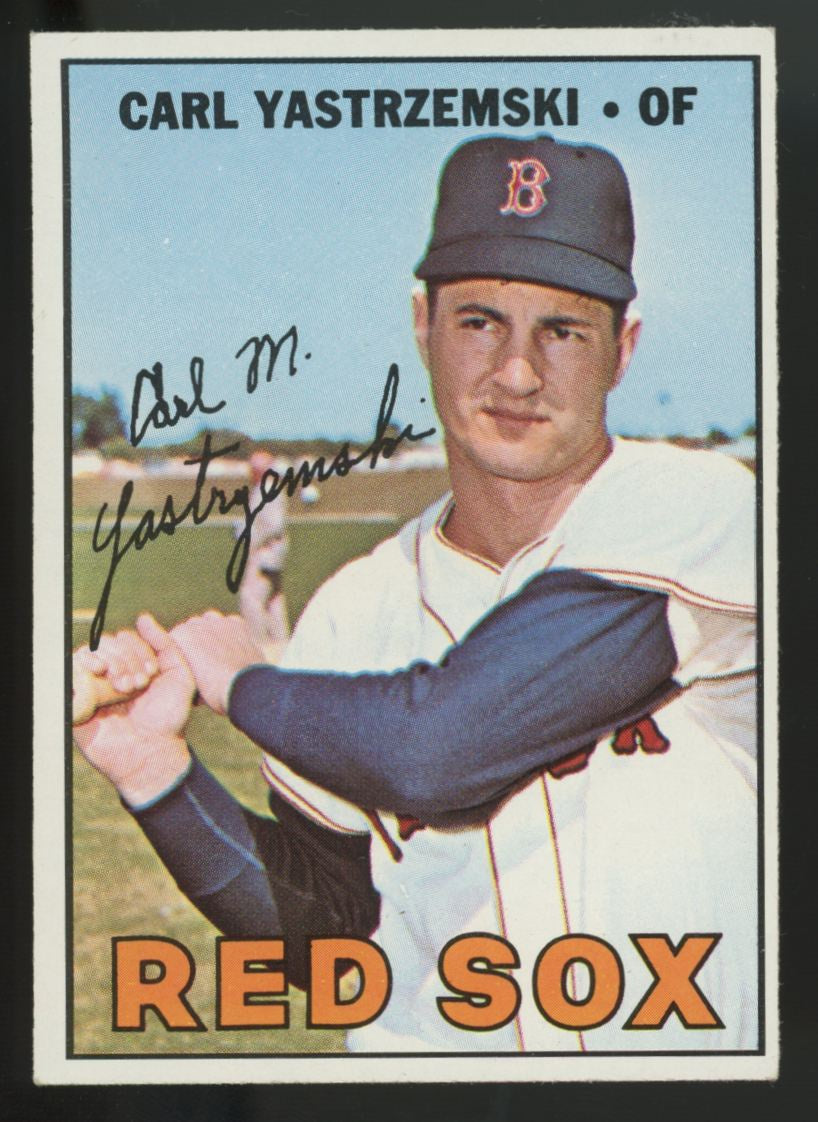 1967 Topps Carl Yastrzemski #355 EX "A"
