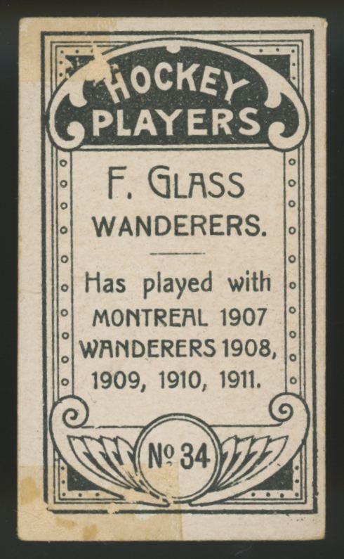 1911-12 C55 Imperial Frank Glass #34 G/VG