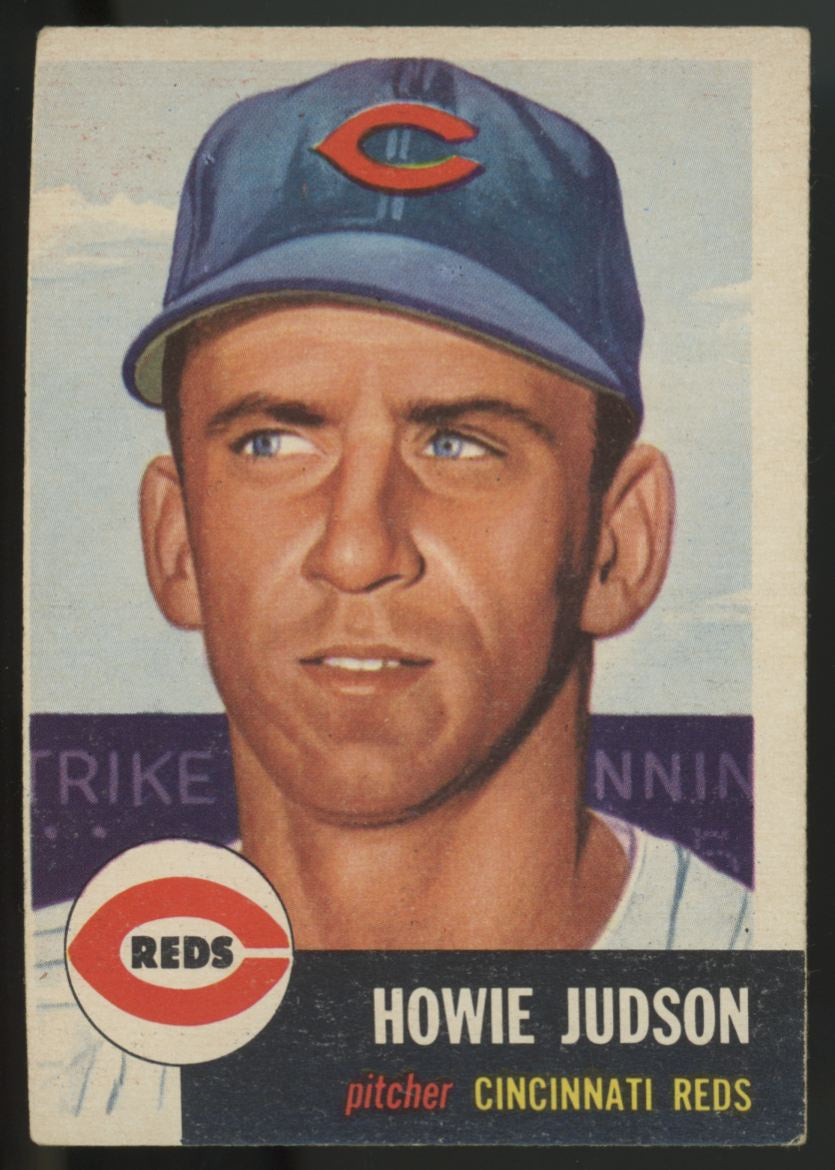 1953 Topps Howie Judson #12 VG