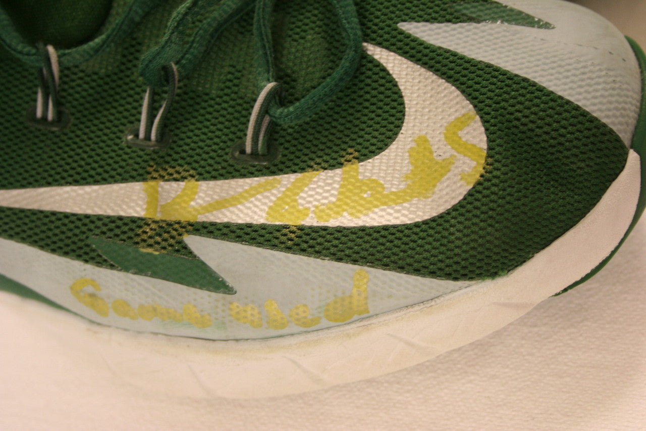 Bryn Forbes Autographed Game Used Shoes
