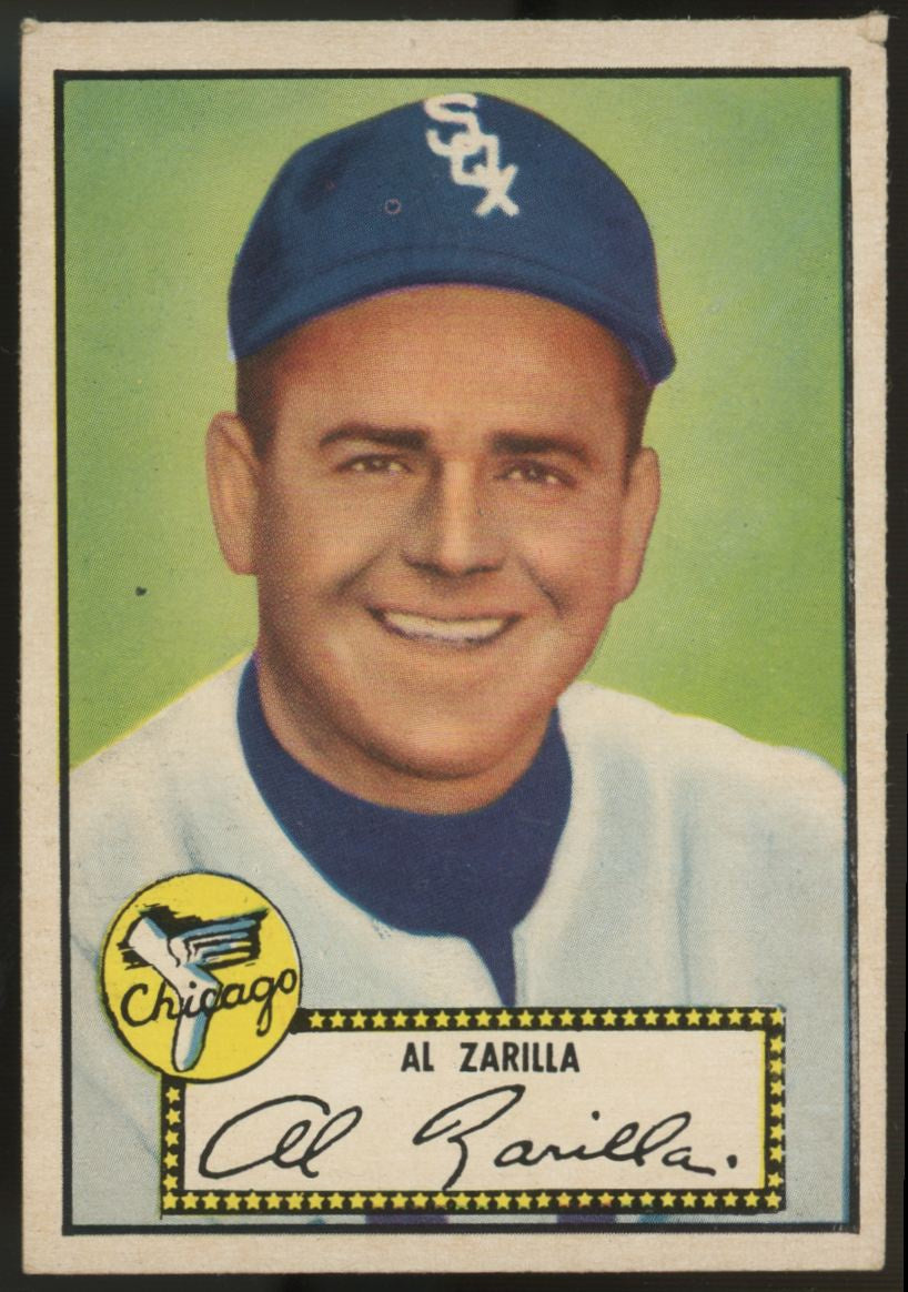 1952 Topps Al Zarilla #70 VG/EX "A"