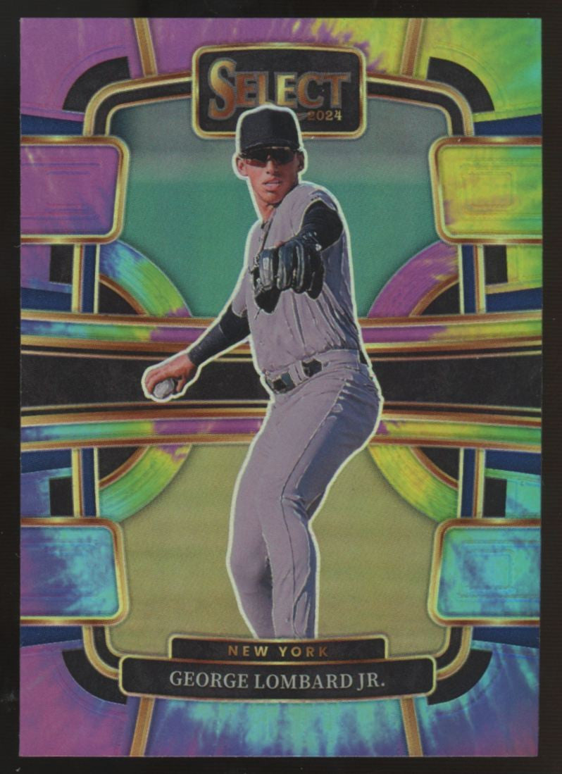2024 Panini Select George Lombard Jr. Tie-Dye Prizm /25 #92