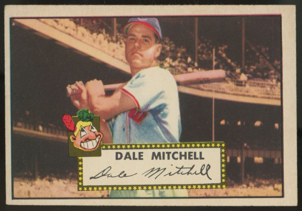 1952 Topps Dale Mitchell #92 VG/EX