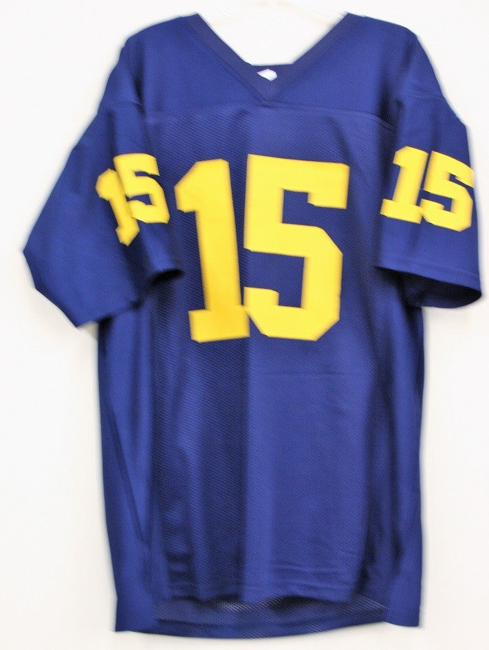 Chase Winovich Auto Jersey Blue JSA