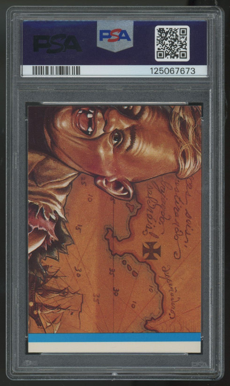 1985 The Goonies Sloth Stickers #14 PSA 7