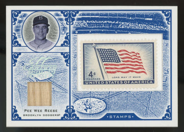 2005 Leaf Century Collection Pee Wee Reese Stamp Relic /100 #S-1