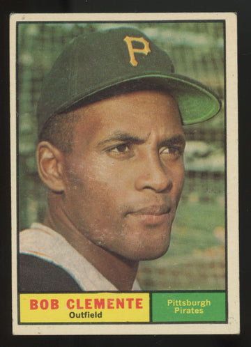 1961 Topps Roberto Bob Clemente #388 VG/EX "B"