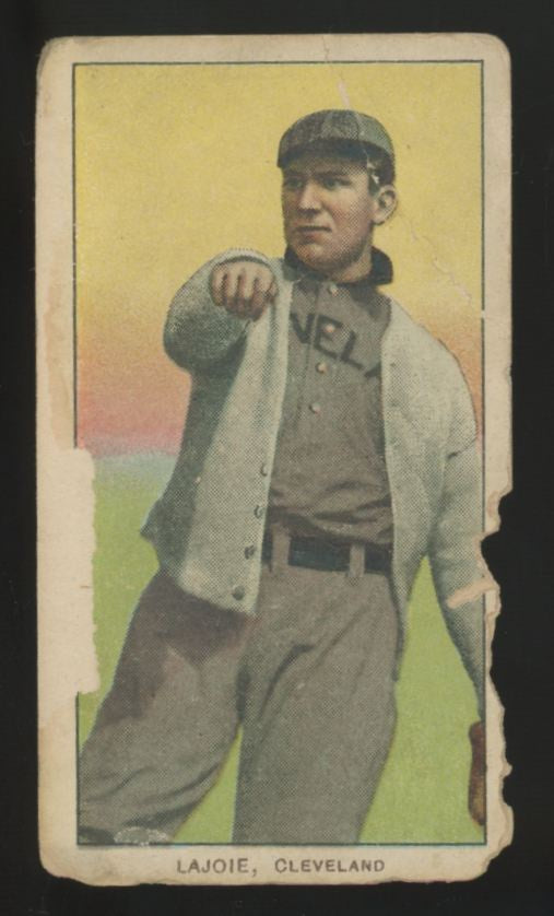 1909-11 T206 Nap Lajoie Piedmont Back Poor