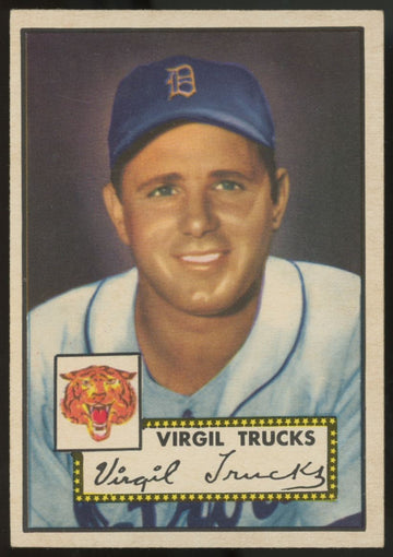 1952 Topps Virgil Trucks #262 EX/MT