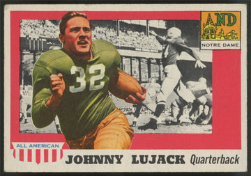 1955 Topps All American Johnny Lujack #52 VG/EX
