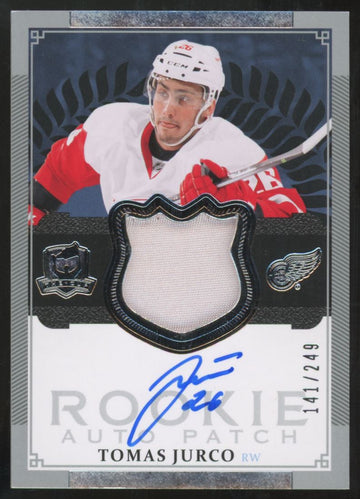 2013-14 Upper Deck The Cup Tomas Jurco RC Patch Auto RPA /249 #130