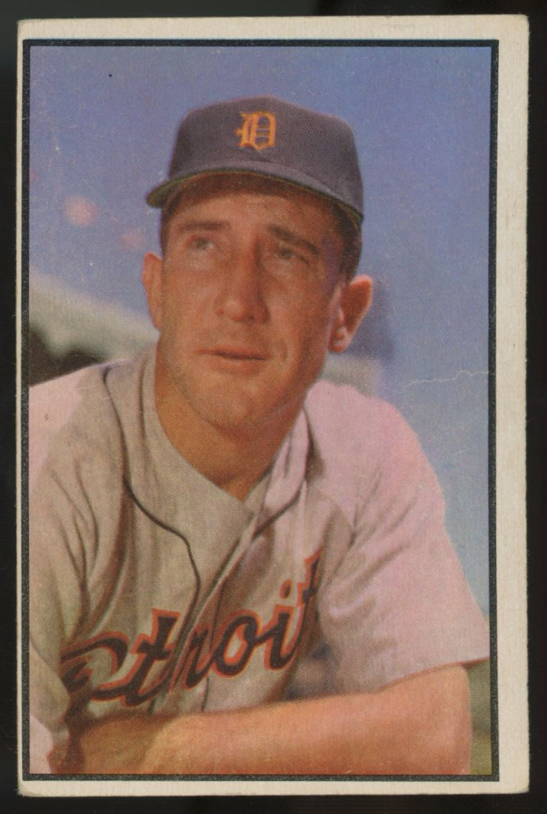 1953 Bowman Fred Hutchinson #132 VG (Wrinkle)