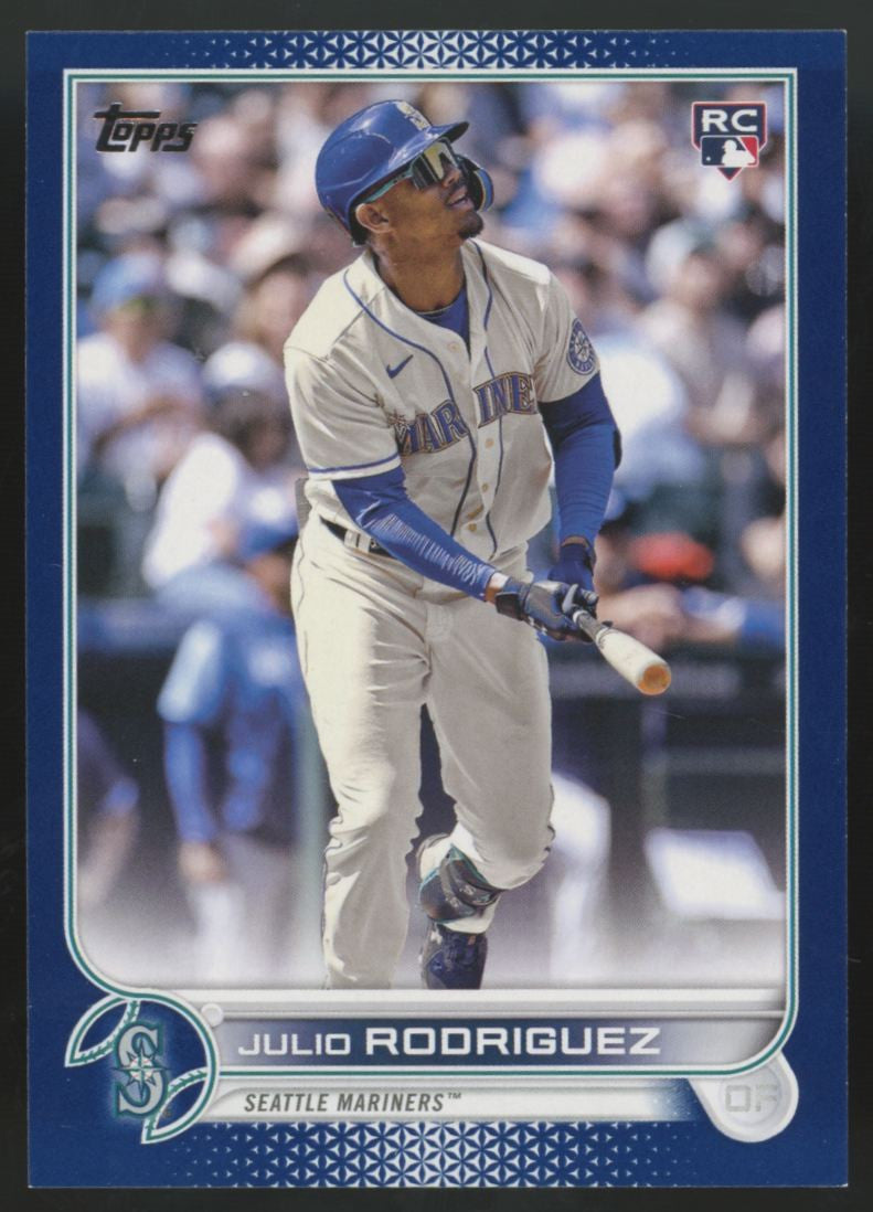 2022 Topps Update Julio Rodriguez RC Blue #US44