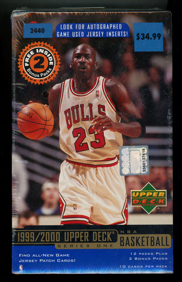 1999/00 Upper Deck Series 1 Basketball Box Factory Sealed 14 Packs