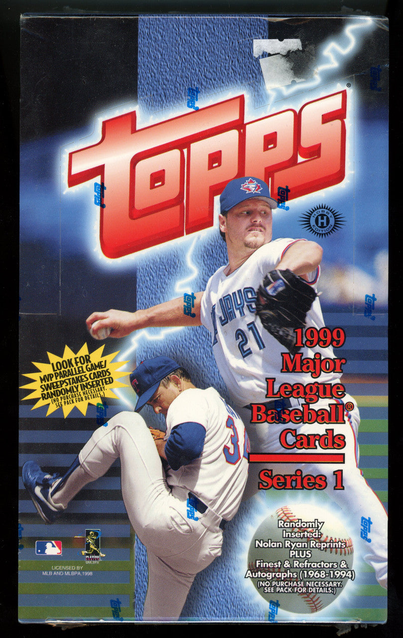 1999 Topps Baseball Series 1 Hobby Box