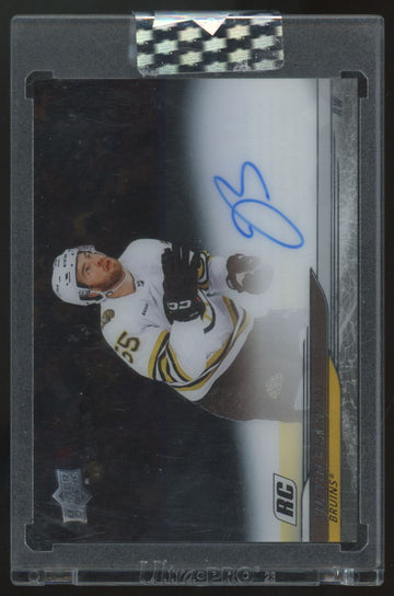2024-25 Upper Deck Clear Cut Justin Brazeau RC Auto #CC-BR