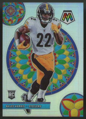 2021 Panini Mosaic Najee Harris RC Glass Mosaic Prizm #GM-29