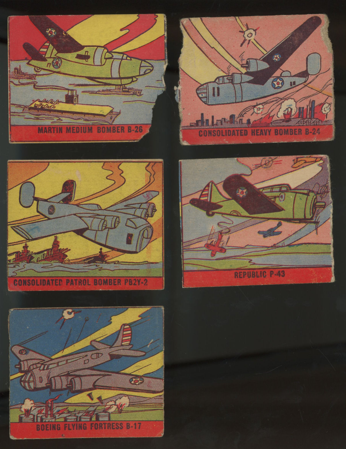 1942 R168 War Scenes Lot Of 14 Poor