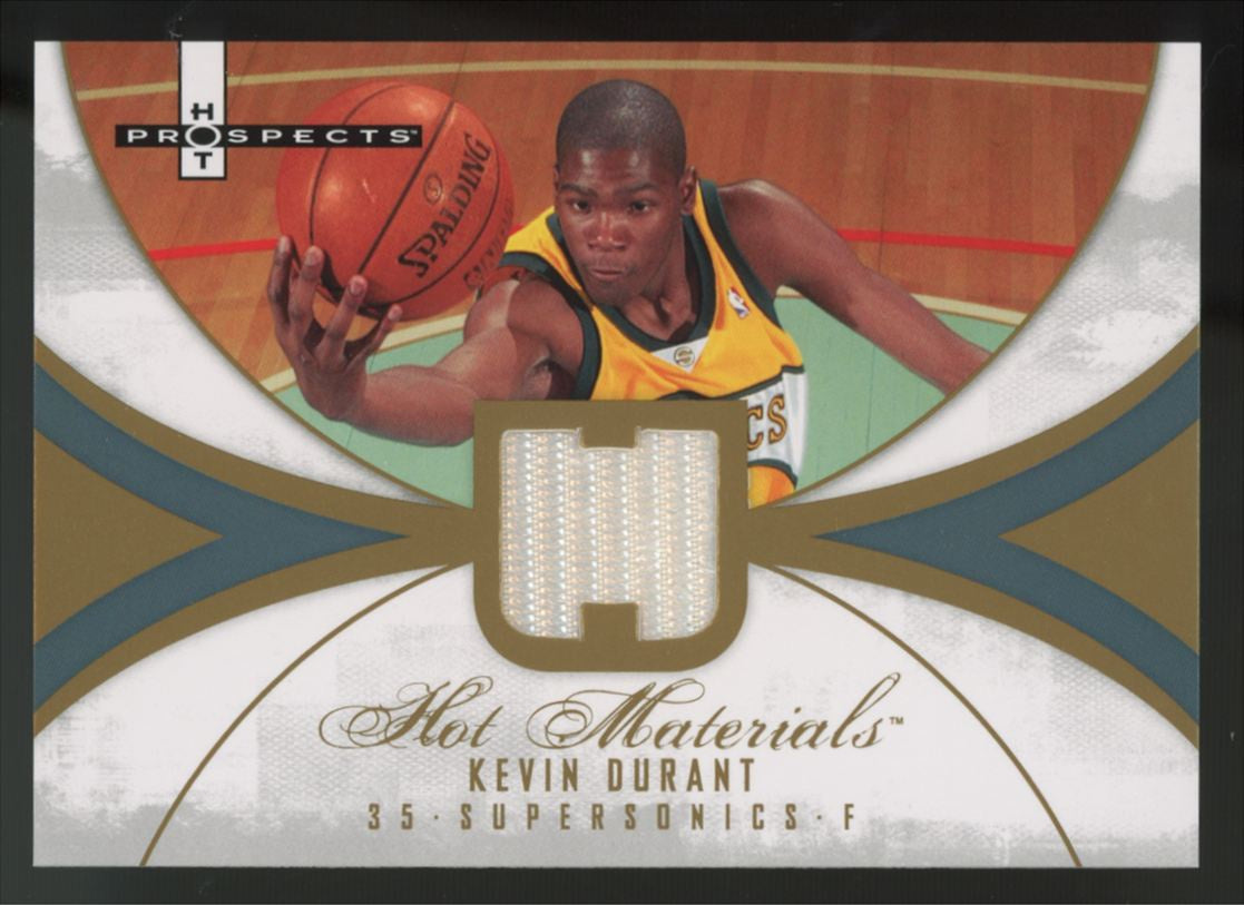 2007-08 NBA Hot Prospects Kevin Durant RC Hot Materials Patch #HM-KD