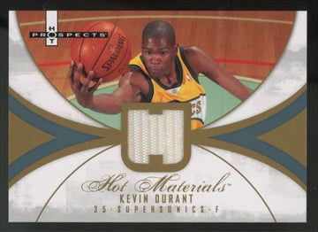 2007-08 NBA Hot Prospects Kevin Durant RC Hot Materials Patch #HM-KD