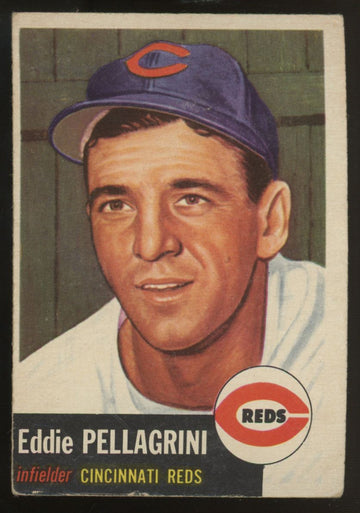 1953 Topps Eddie Pellagrini #28 VG