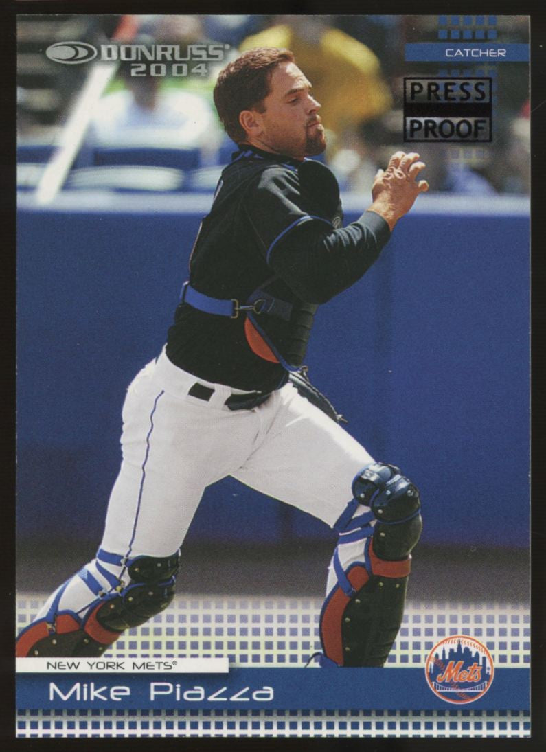 2003 Donruss Baseball Mike Piazza Press-Proof /10 #315