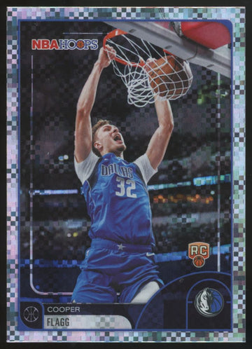 2025-26 Topps NBA Hoops Cooper Flagg RC Pixel Burst #35