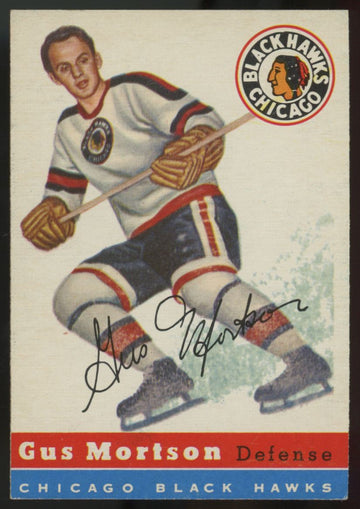 1954-55 Topps Gus Mortson #17 EX-EX/MT