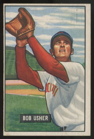 1951 Bowman Bob Usher #286 EX/MT