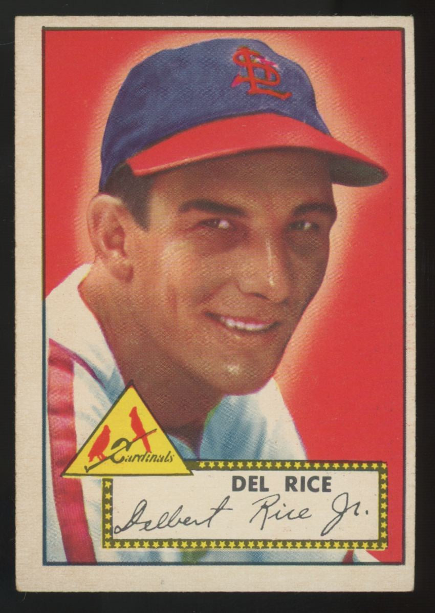 1952 Topps Del Rice #100 VG