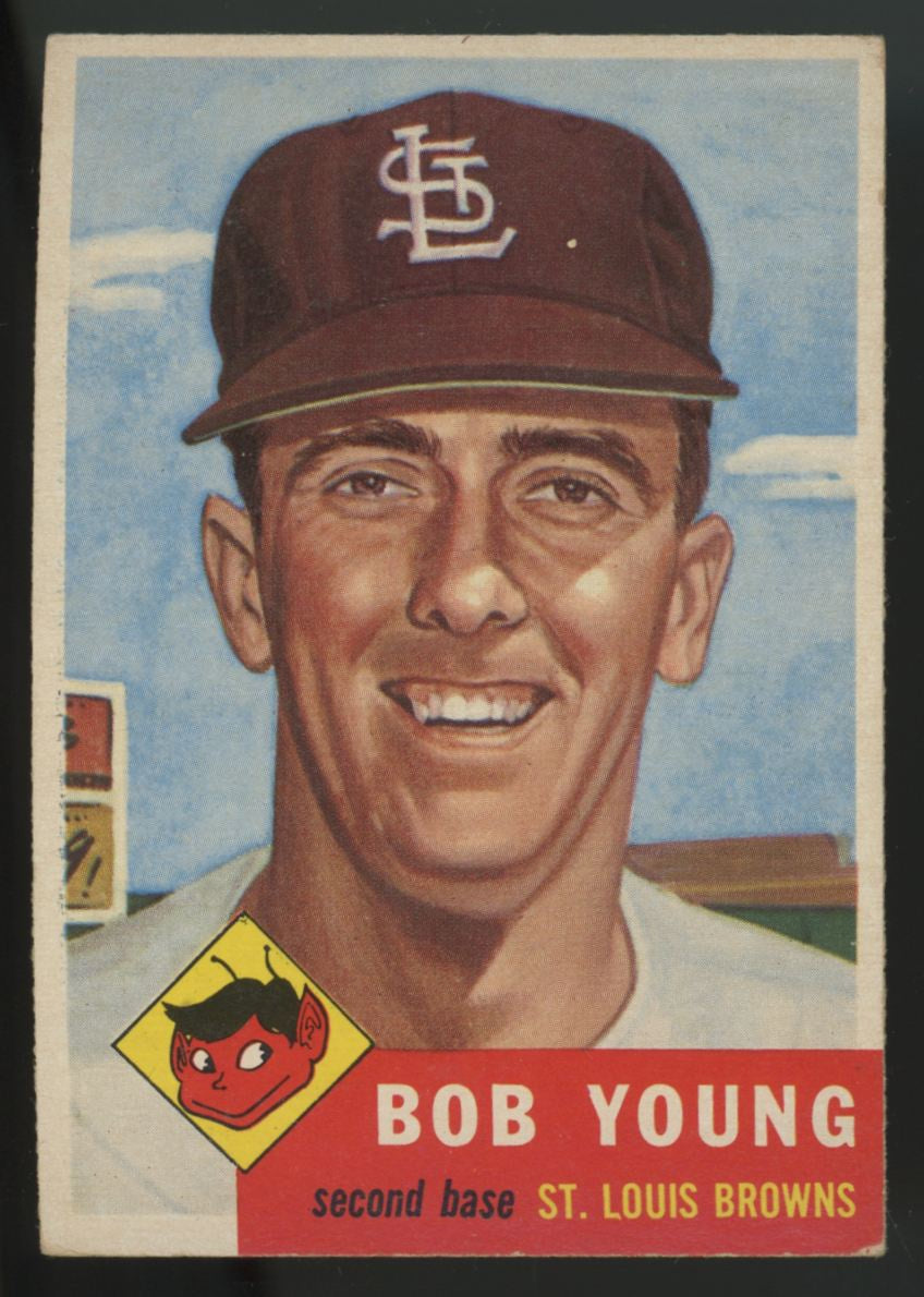 1953 Topps Bob Young #160 EX