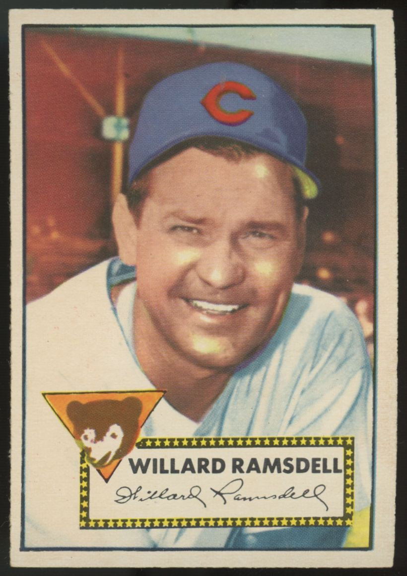 1952 Topps Willard Ramsdell #114 EX+