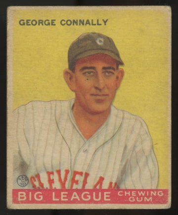 1933 Goudey George Connally #27 G/VG "A"
