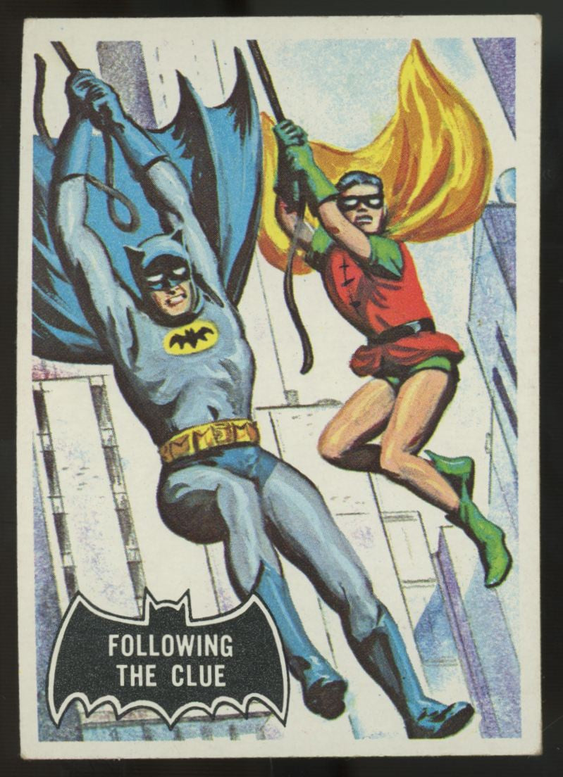 1966 Topps Batman Following The Clue #40 VG/EX
