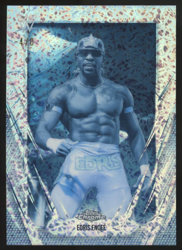 2026 Topps Chrome WWE Edris Enofe FrozenFractor /0 #126