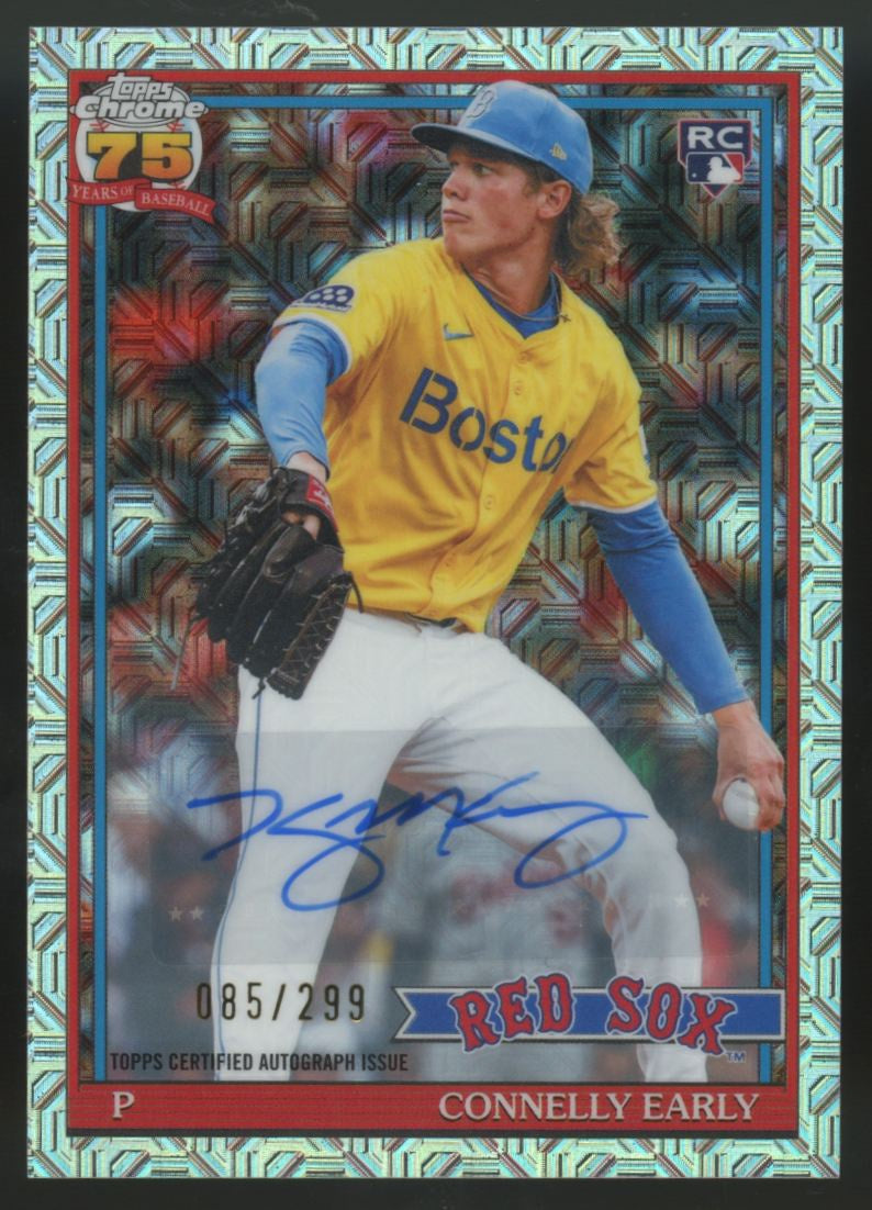 2026 Topps Chrome Silver Pack Connelly Early RC Auto /299 #91C2-15