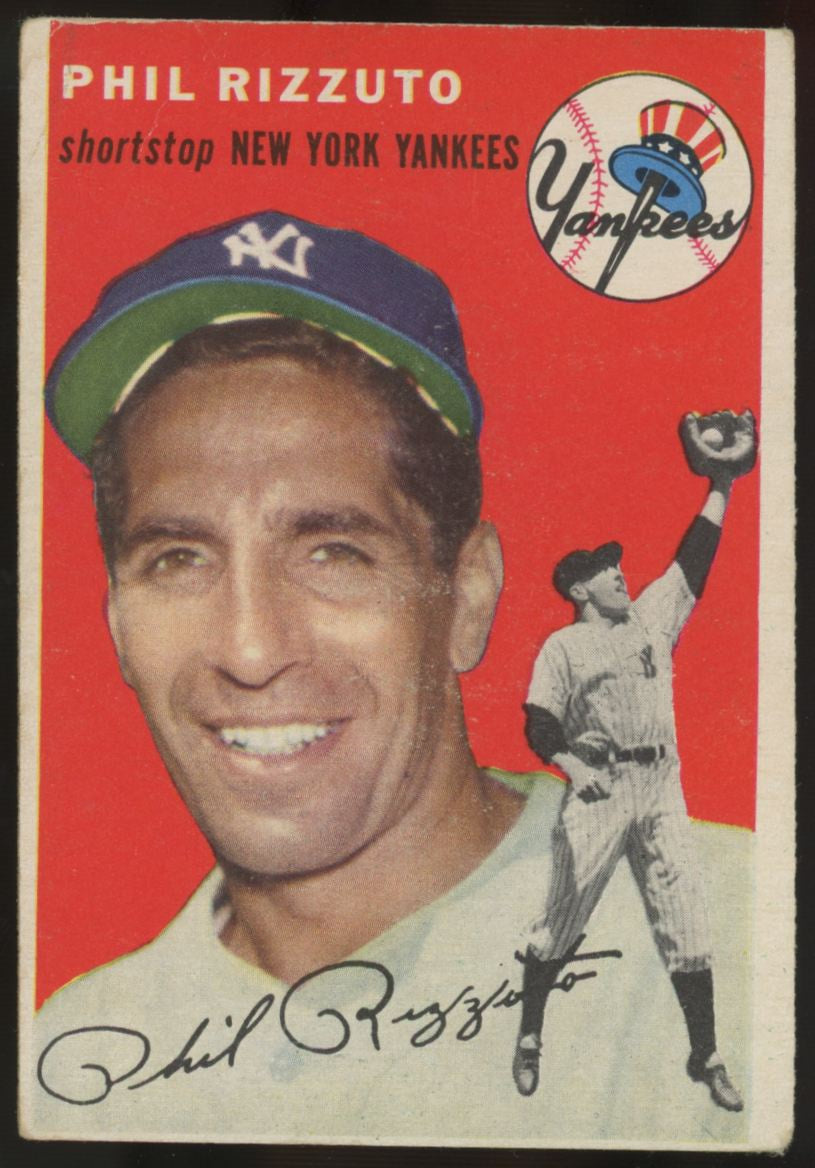 1954 Topps Phil Rizzuto #17 VG "B"