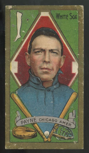 1911 T205 Fred Payne Cycle Cigarettes Back Poor