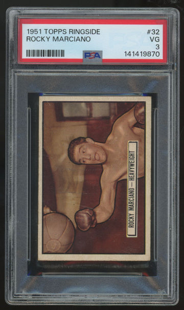 1951 Topps Ringside Rocky Marciano #32 PSA 3 *870