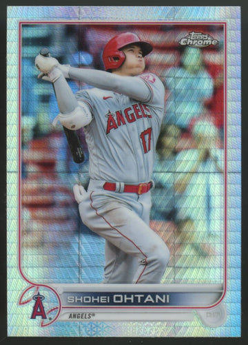 2022 Topps Chrome Shohei Ohtani Prism Refractor #1 "A"