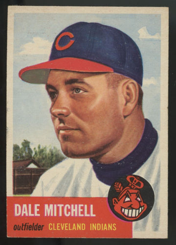1953 Topps Dale Mitchell #26 NM
